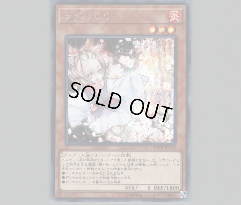 画像1: 〔特価品〕灰流うらら/シークレット【モンスター】《20TH-JPC85》 (1)