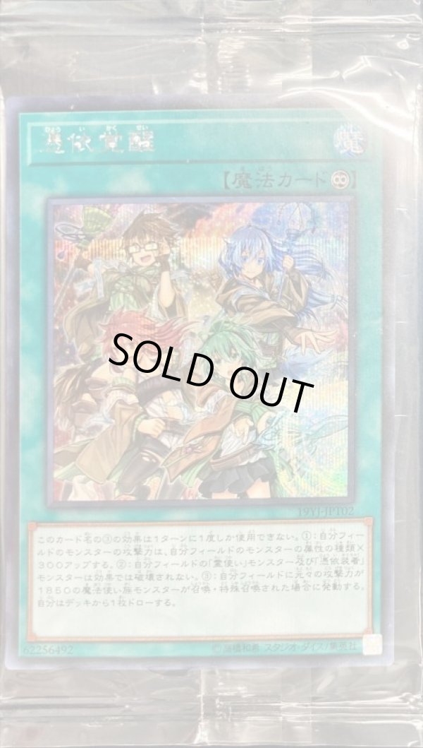 未開封〕憑依覚醒【シークレット】{19YJ-JPT02}《魔法》 (Used