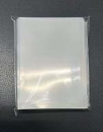 画像1: ☆SALE☆【未開封】ラージクリアスリーブ　(遊戯王公式サイズの上)/透明70枚入り (1)