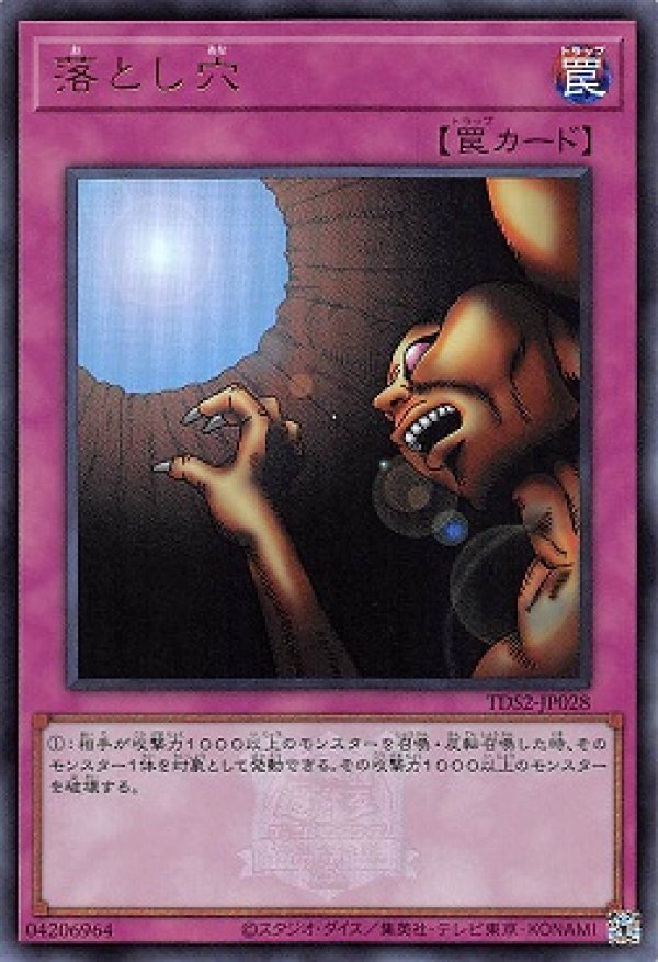落とし穴(マーク付き)/ウルトラ【罠】《TDS2-JP028》 TDS2-JP028 販売