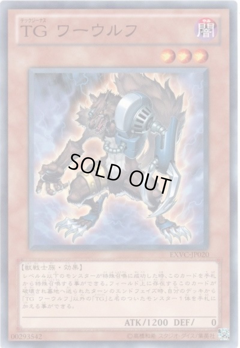画像1: 〔特価品〕TGワーウルフ/ノーマル【モンスター】《EXVC-JP020》 (1)