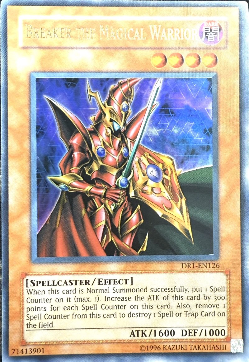 画像1: 〔特価品〕☆英語版☆魔導戦士ブレイカー/ウルトラ【モンスター】《DR1-EN126》 (1)