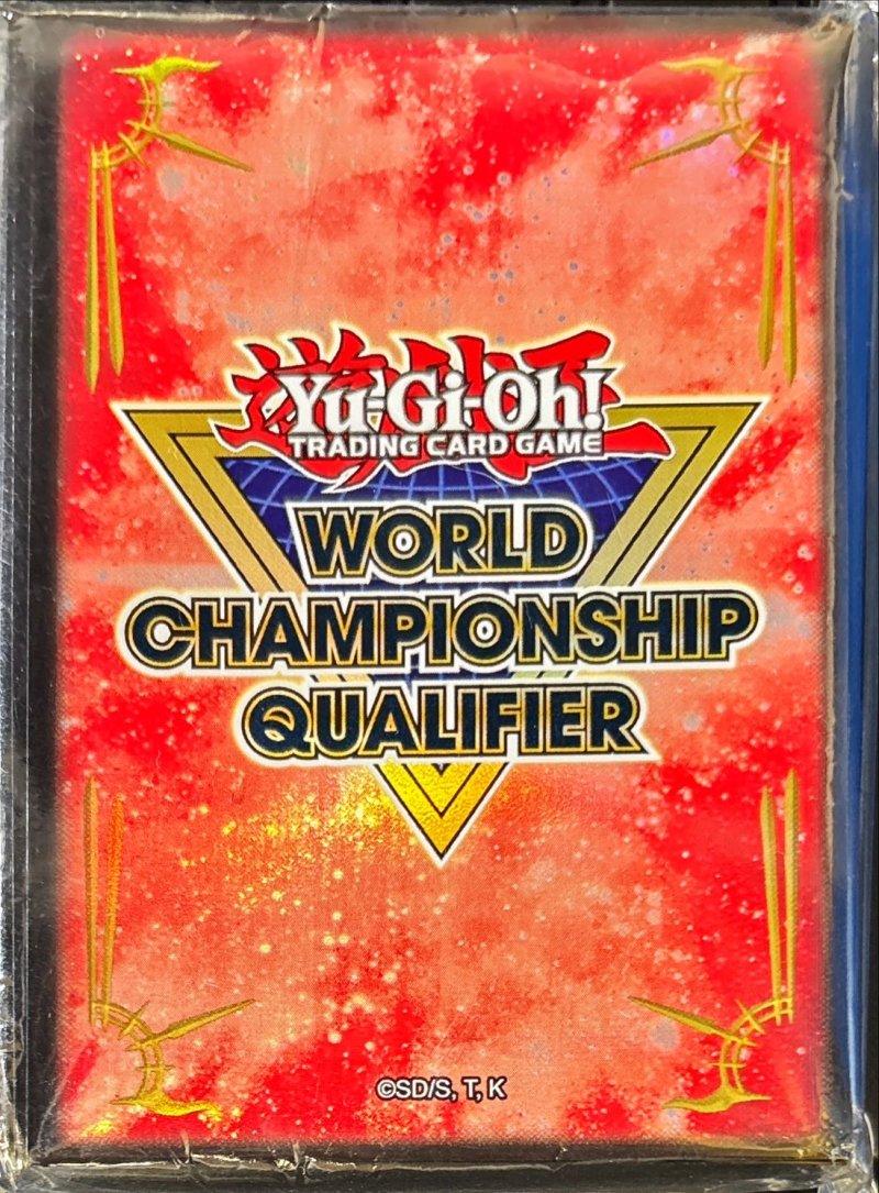 画像1: 【未開封】WCQスリーブ　赤/100枚入り　WORLD CHAMPIONSHIP　QUALIFER (1)