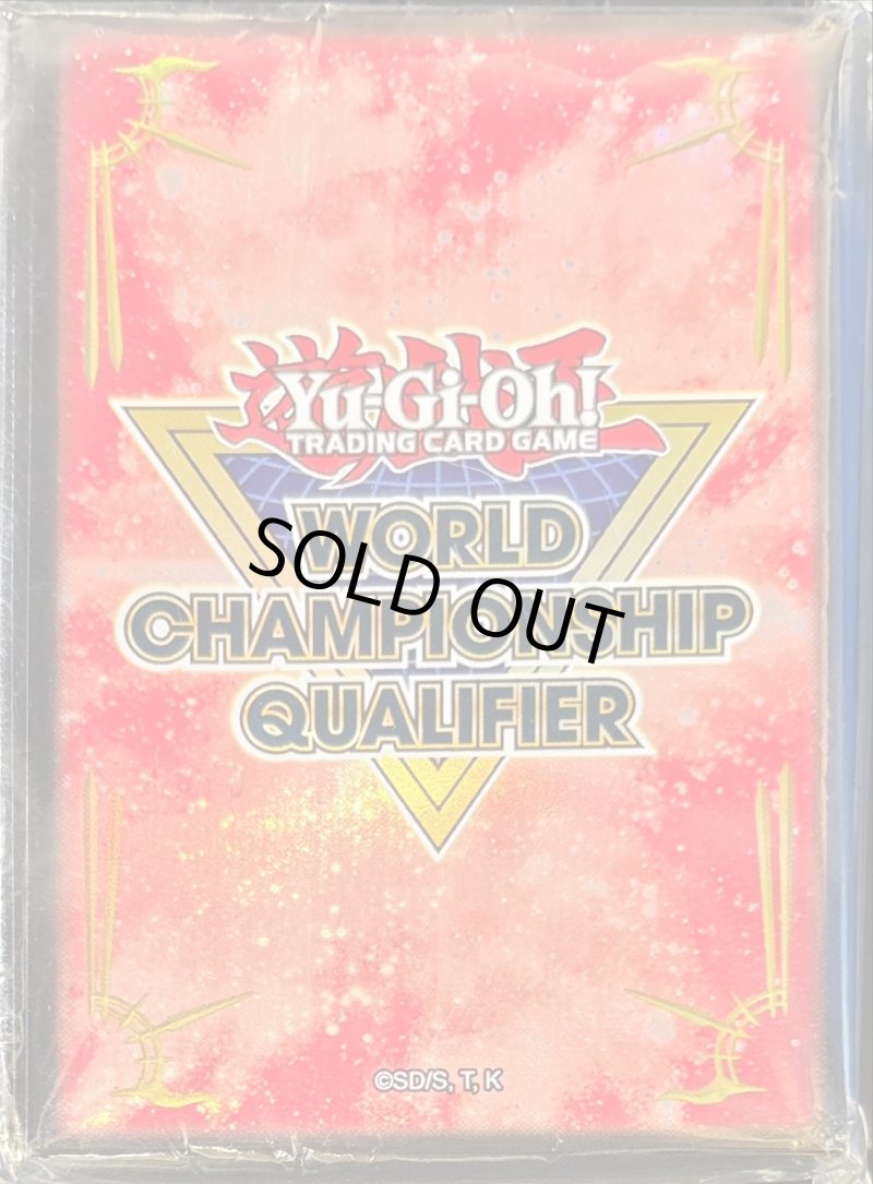 画像1: 【未開封】WCQスリーブ　赤/100枚入り　WORLD CHAMPIONSHIP　QUALIFER (1)