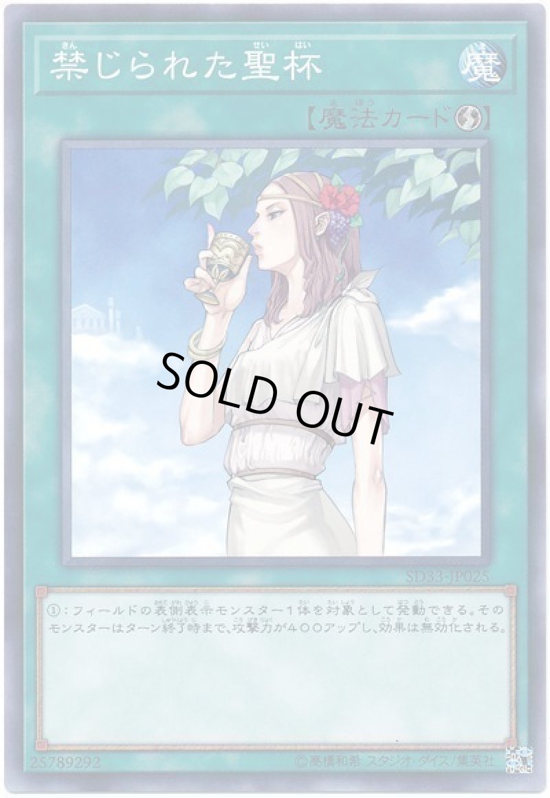 画像1: 〔特価品〕禁じられた聖杯/ノーマル【魔法】《GS05-JP017》 (1)