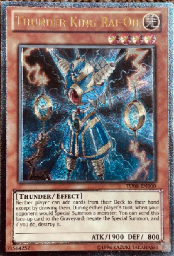 ※専用　ライオウ　英語版　レリーフ×2 TU08-EN000 ライオウ レリーフ 英語版 TU08 Thunder King Rai-Oh TU08-EN000