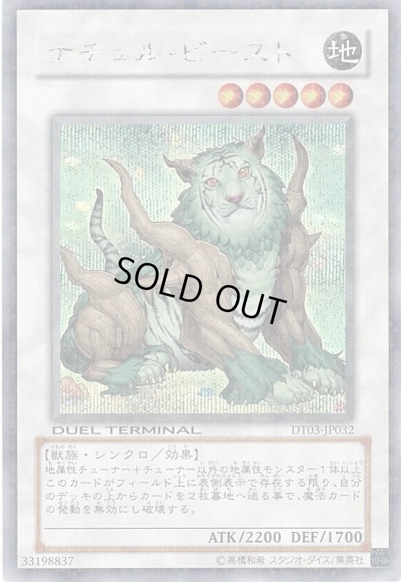 画像1:  〔特価品〕ナチュルビースト/シークレット【シンクロ】《DT03-JP032》 (1)