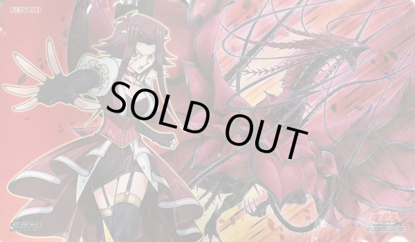 未開封】十六夜アキ&黒薔薇の破滅竜/プレイマット 販売ページ｜遊戯王