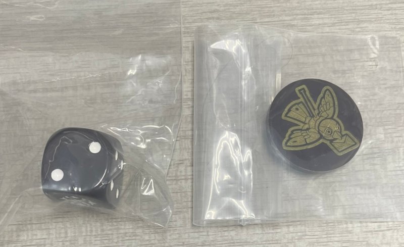 画像1: 【未開封】デュエルセット白の物語(YCSJ2025NAGOYA)/ダイス＆コインのみ (1)