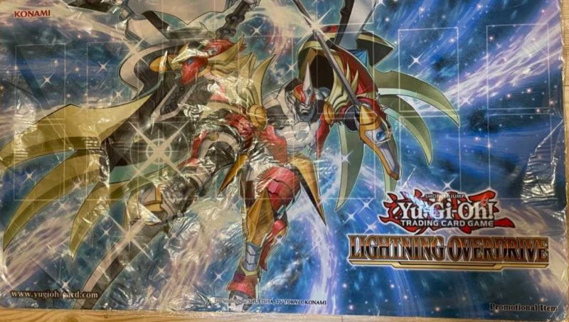 画像1: 【未開封】竜装合体ドラゴニックホープレイ LIGHTNING OVERDRIVE/プレイマット (1)