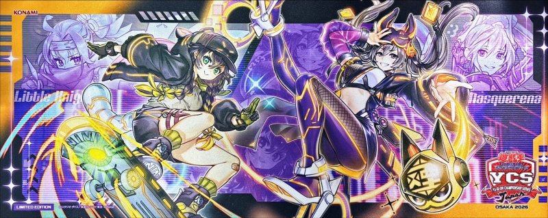 画像1: 【未開封】IPマスカレーナ&SPリトルナイト(YCSJ2026OSAKA)/ハーフプレイマット (1)