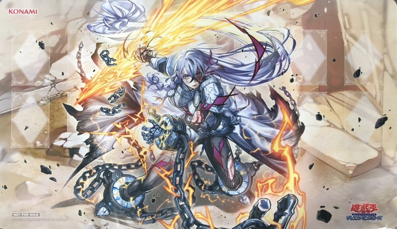 画像1: 【未開封】教導の雷霆フルルドリス(RANKINGDUEL2025)/プレイマット (1)