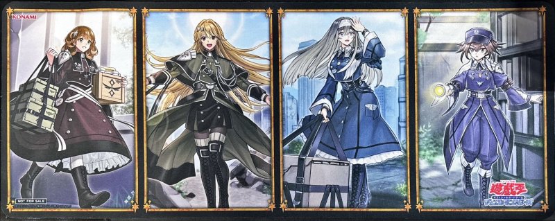 画像1: エクソシスター(TACTICALTRYDECK)/ハーフプレイマット (1)
