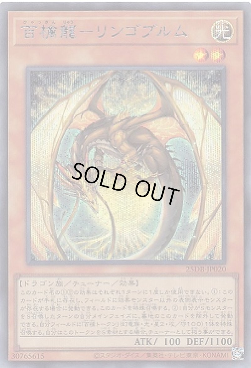 画像1: 百檎龍－リンゴブルム/シークレット【モンスター】《25DB-JP020》 (1)