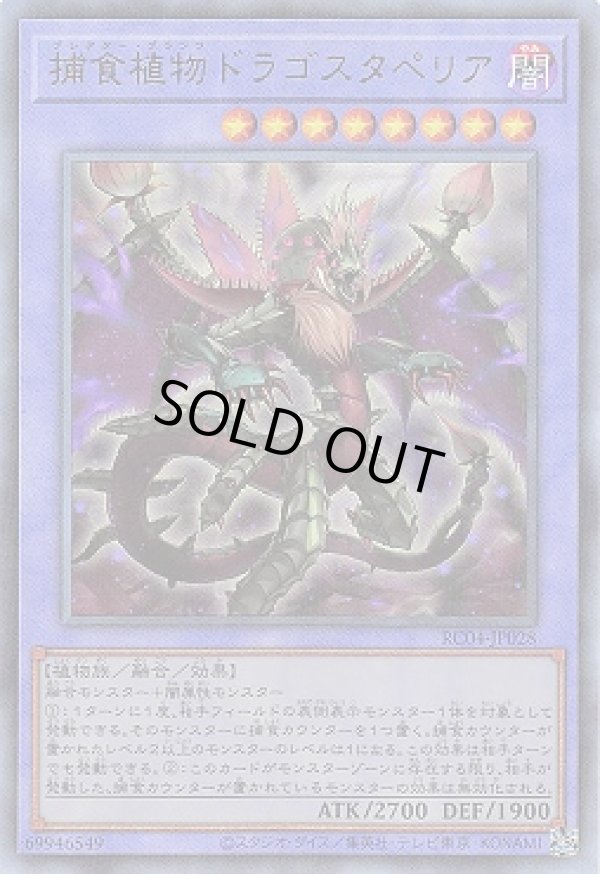 捕食植物ドラゴスタペリア/コレクターズ【融合】《RC04-JP028