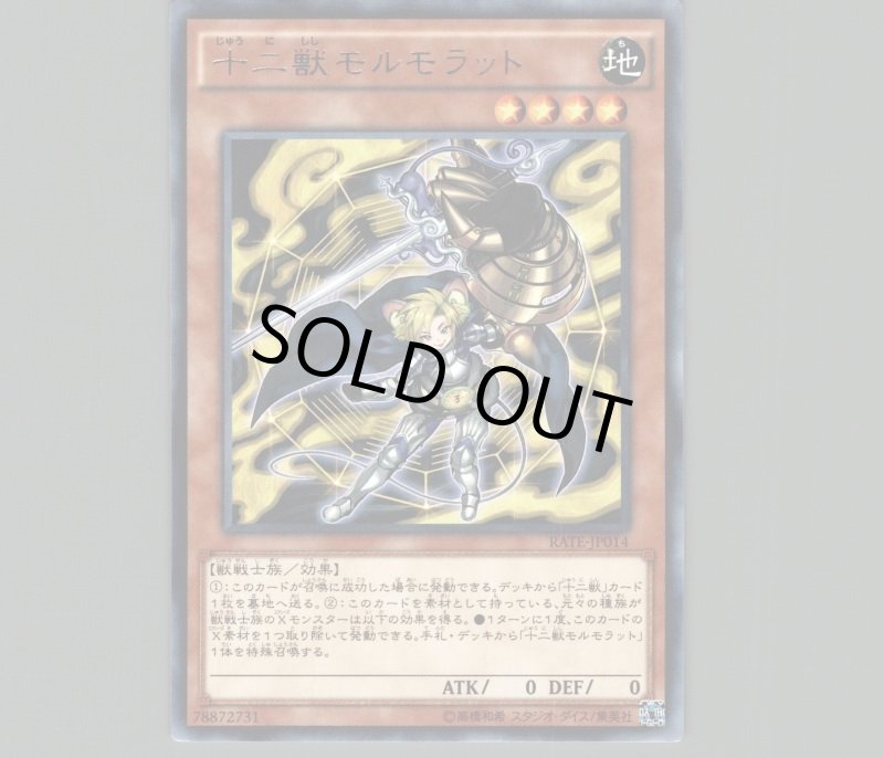 画像1: 〔特価品〕十二獣モルモラット/レア【モンスター】《RATE-JP014》 (1)