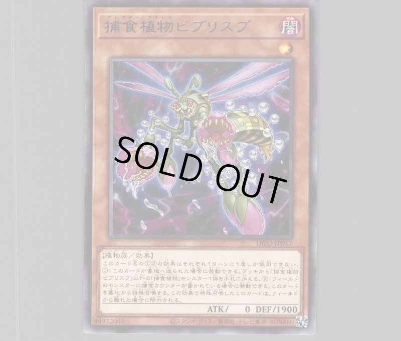 画像1: 捕食植物ビブリスプ/レア【モンスター】《DIFO-JP017》 (1)